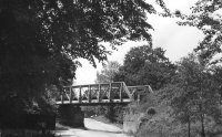 Wiadukt na drodze Lublin-Kraśnik ok. 1989