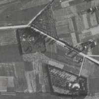 obszar obejmujący cmentarze, 1944, NARA