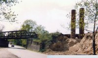 Wbijanie pali fundamentowych 1993