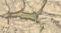 Wilkołaz na mapie Heldensfelda 1801-1804
